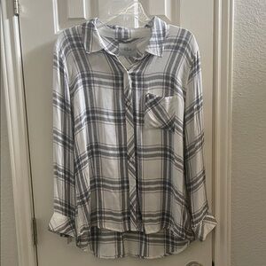 Rails Plaid Button Down